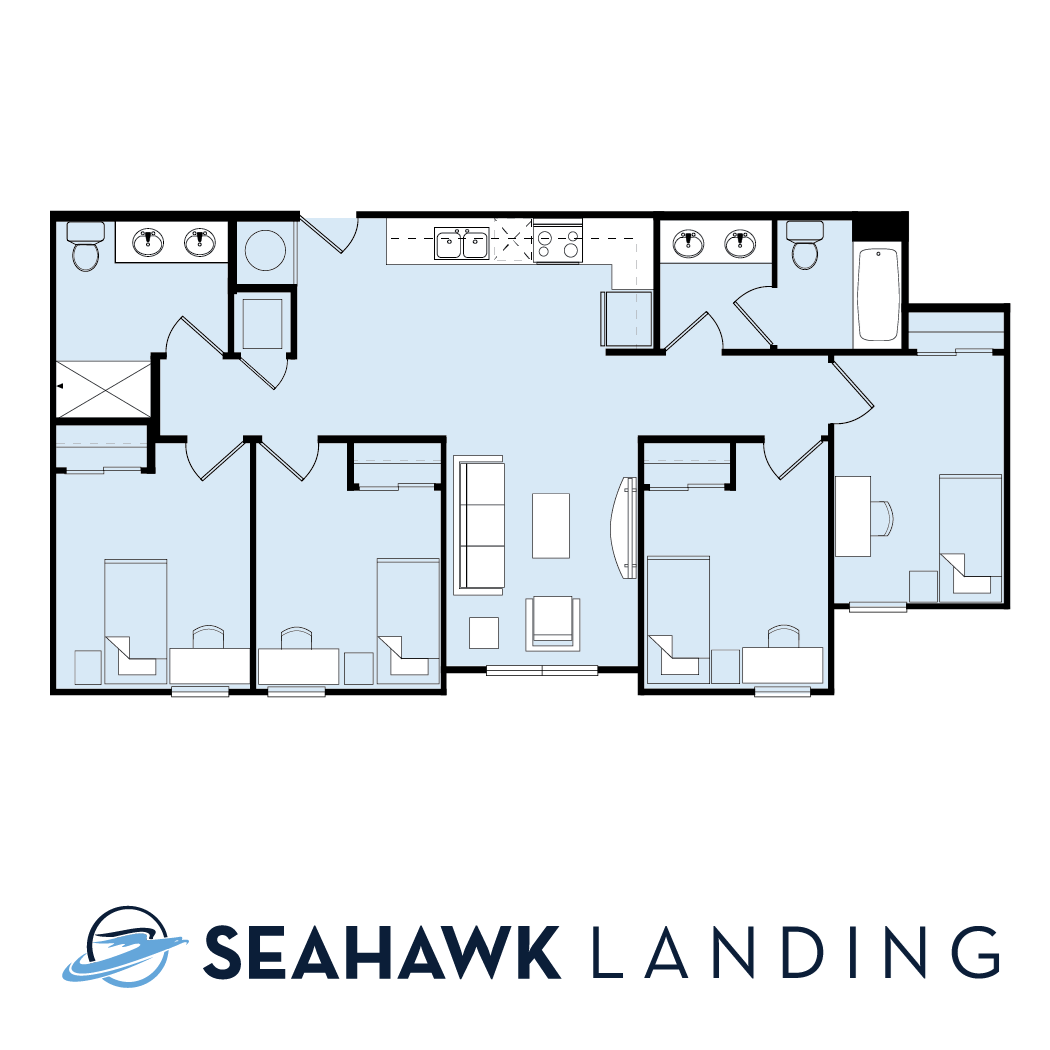 4 Bed 2 Bath Accessible 4 Bed 2 Bath Accessible